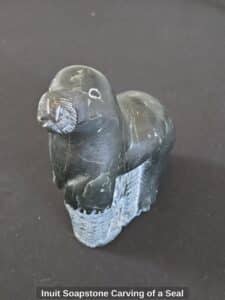Inuit-Soapstone-Carving-of-a-Seal
