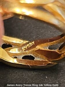 James-Avery-Tresse-Ring-k-Yellow-Gold-second-image