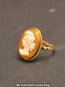 K-Gold-Shell-Cameo-Ring