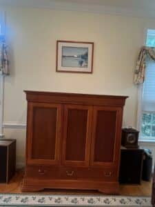 Vintage-Cherry-Wood-Media-Cabinet