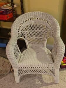 White-Wicker-Childs-Peacock-Chair
