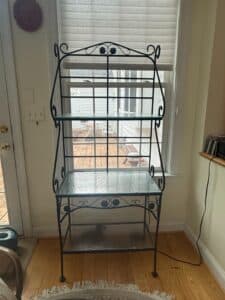 Wrought-Iron-and-Glass-Bakers-Rack