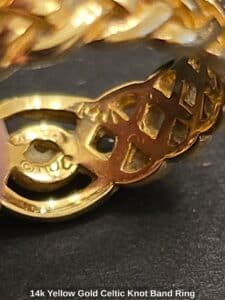 k-Yellow-Gold-Celtic-Knot-Band-Ring-second-image
