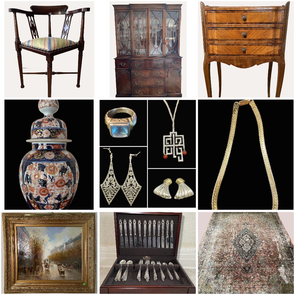 Bronxville Estate Auction With Furnishing, and Fine Jewelry
