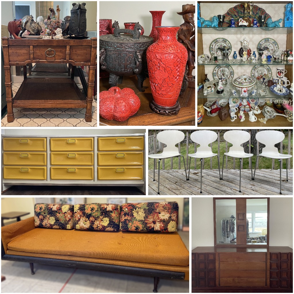 Amazing Onsite Estate Sale With Mid-Century Modern And Asian Decor In Dobbs Ferry NY