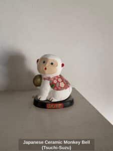 Japanese-Ceramic-Monkey-Bell-Tsuchi-Suzu-1