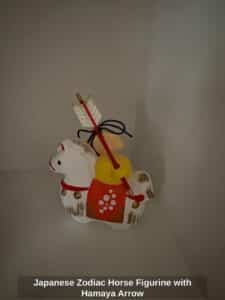 Japanese-Zodiac-Horse-Figurine-with-Hamaya-Arrow-1
