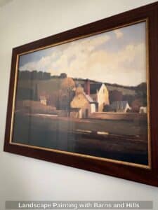 Landscape-Painting-with-Barns-and-Hills-second-image-1