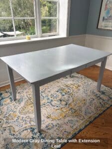Modern-Gray-Dining-Table-with-Extension-Leaf