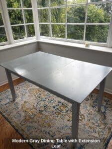 Modern-Gray-Dining-Table-with-Extension-Leaf-second-image