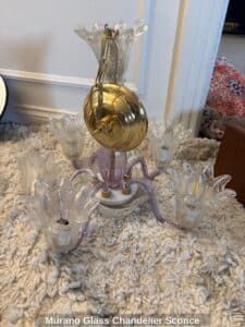Murano-Glass-Chandelier-Sconce