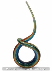 Murano-Style-Love-Knot-Glass-Sculpture-1
