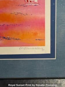 Royal-Sunset-Print-by-Rosalie-Prussing-third-image-1