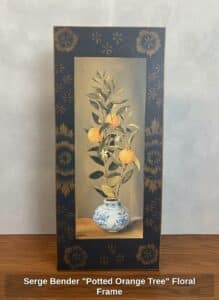 Serge-Bender-Potted-Orange-Tree-Floral-Frame-1