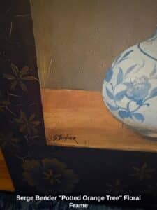 Serge-Bender-Potted-Orange-Tree-Floral-Frame-second-image-1