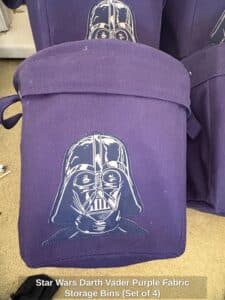 Star-Wars-Darth-Vader-Purple-Fabric-Storage-Bins-Set-of-second-image-1