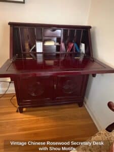 Vintage-Chinese-Rosewood-Secretary-Desk-with-Shou-Motifs-second-image-1