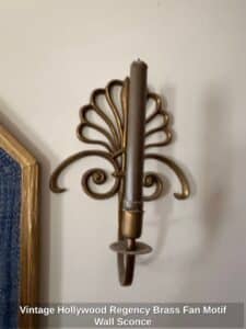 Vintage-Hollywood-Regency-Brass-Fan-Motif-Wall-Sconce-1
