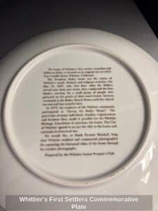 Whittiers-First-Settlers-Commemorative-Plate-second-image
