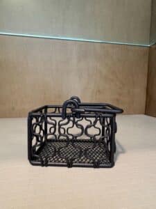 Black-Wrought-Iron-Scroll-Design-Sugar-Packet-Holder-1