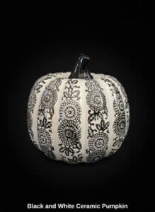 Black-and-White-Ceramic-Pumpkin