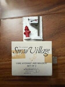 Department-The-Original-Snow-Village-Fire-Hydrant-and-Mailbox-Set-of-second-image-1