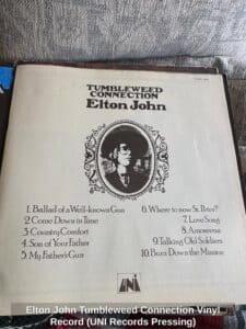 Elton-John-Tumbleweed-Connection-Vinyl-Record-UNI-Records-Pressing-second-image