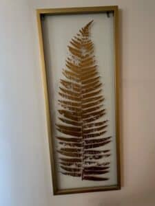 Framed-Gold-Fern-Wall-Art-1