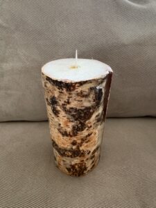 Luminara-Birch-Bark-Flameless-Candle-second-image