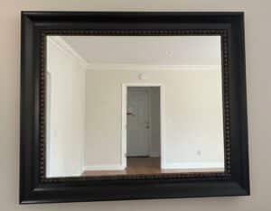 Ornate-Black-Framed-Wall-Mirror-with-Beaded-Inner-Edge