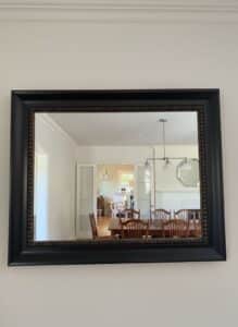 Ornate-Black-Framed-Wall-Mirror-with-Beaded-Inner-Edge-second-image
