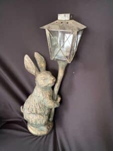 Resin-Rabbit-Holding-Lantern-Statue