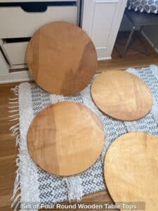 Set-of-Four-Round-Wooden-Table-Tops