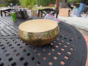 Vintage-Brass-Bowl-with-Embossed-Indian-Hunting-Scenes