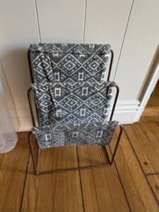 Vintage-Retro-Industrial-Copper-Pipe-Magazine-Rack-Fabric
