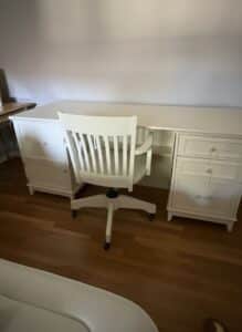 White-Beadboard-Vanity-Desk-with-Matching-Chair