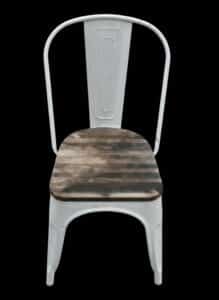 White-Metal-Dining-Chair-with-Distressed-Wood-Seat-Tolix-Style