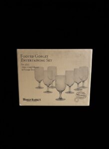 World-Market-Footed-Goblet-Entertaining-Set