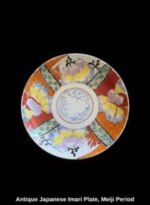 Antique-Japanese-Imari-Plate-Meiji-Period-1