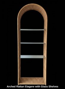 Arched-Rattan-Etagere-with-Glass-Shelves-1