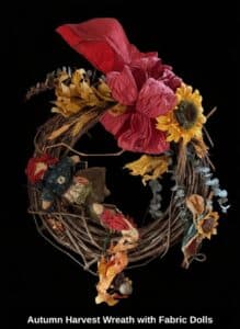 Autumn-Harvest-Wreath-with-Fabric-Dolls-1