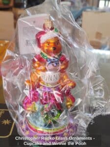 Christopher-Radko-Glass-Ornaments-Cupcake-and-Winnie-the-Pooh-second-image