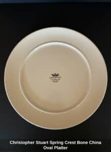 Christopher-Stuart-Spring-Crest-Bone-China-Oval-Platter-third-image