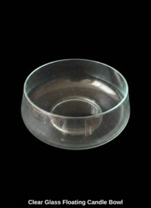 Clear-Glass-Floating-Candle-Bowl-third-image