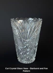 Cut-Crystal-Glass-Vase-Starburst-and-Fan-Pattern-second-image