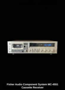 Fisher-Audio-Component-System-MC-Cassette-Receiver