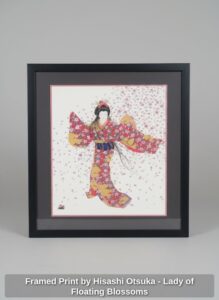 Framed-Print-by-Hisashi-Otsuka-Lady-of-Floating-Blossoms