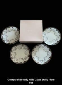 Gearys-of-Beverly-Hills-Glass-Doily-Plate-Set