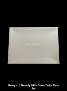 Gearys-of-Beverly-Hills-Glass-Doily-Plate-Set-third-image