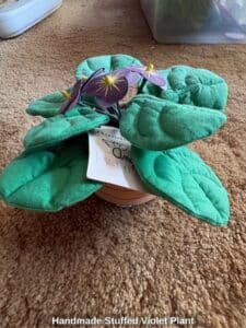 Handmade-Stuffed-Violet-Plant